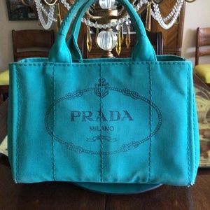 PRADA small double handled purse